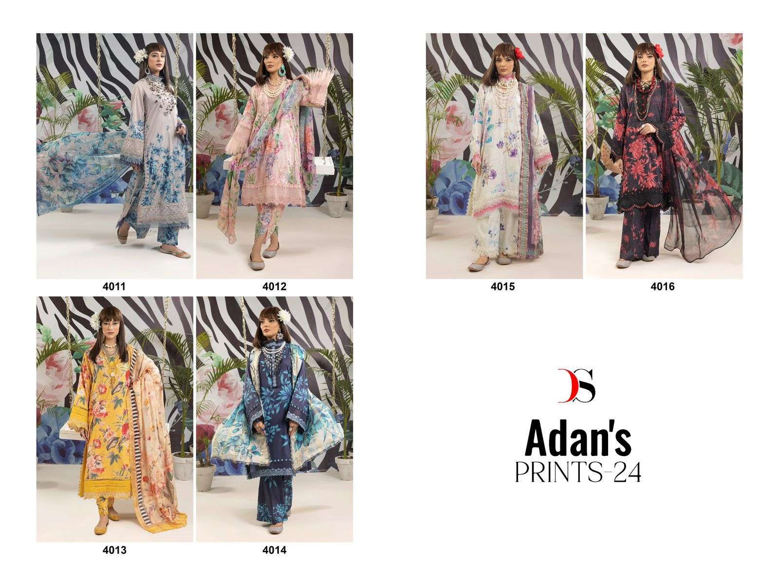DEEPSY SUITS ADANS PRINTS 24