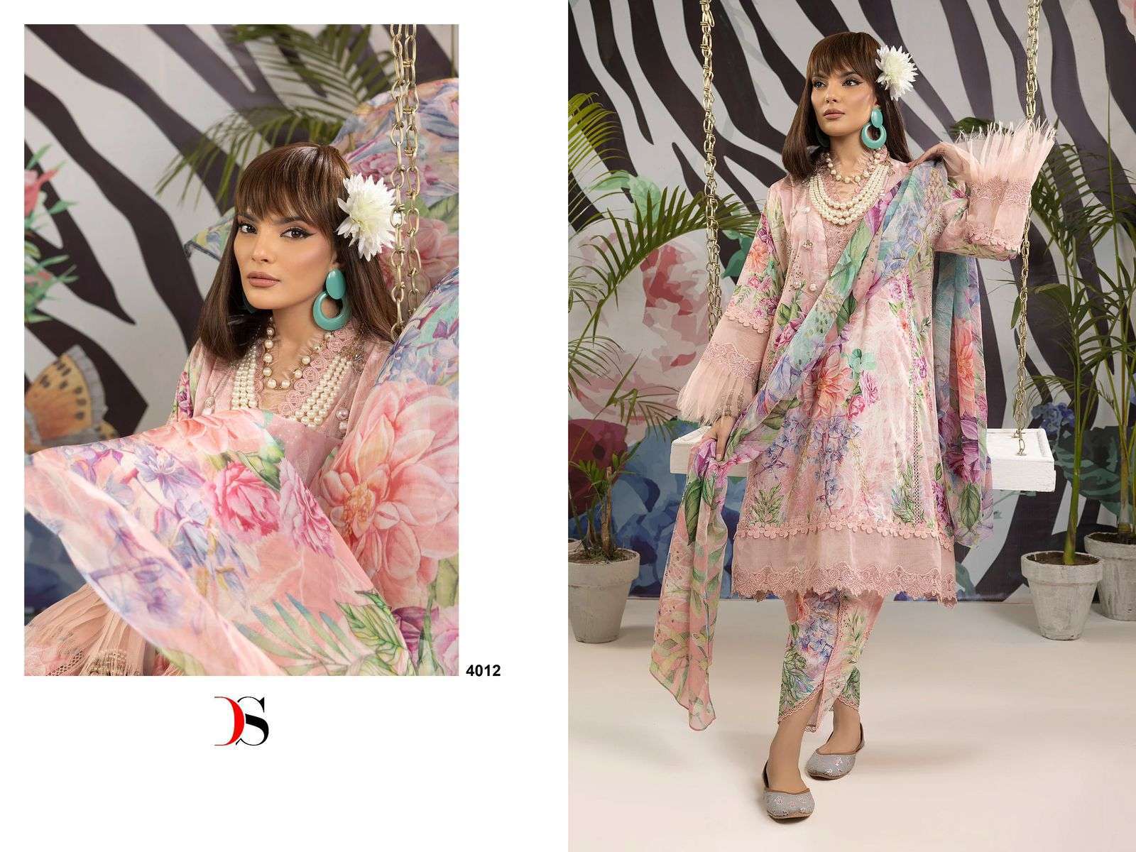 DEEPSY SUITS ADANS PRINTS 24