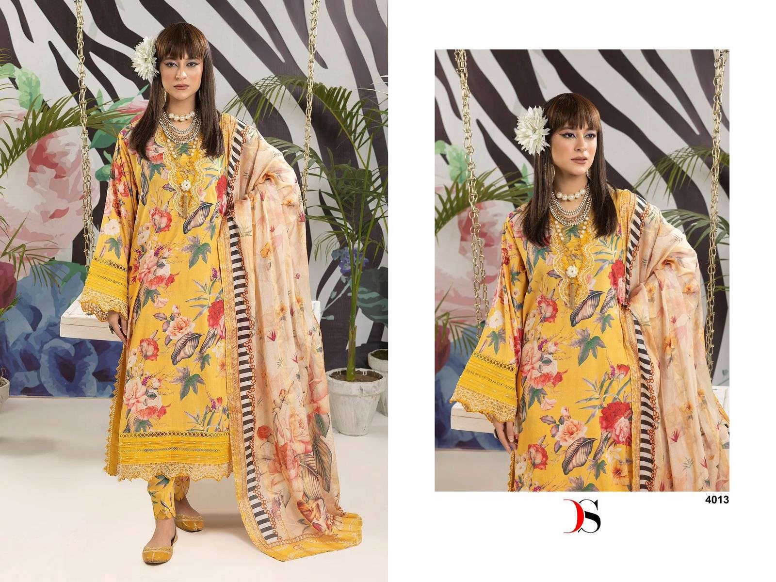 DEEPSY SUITS ADANS PRINTS 24