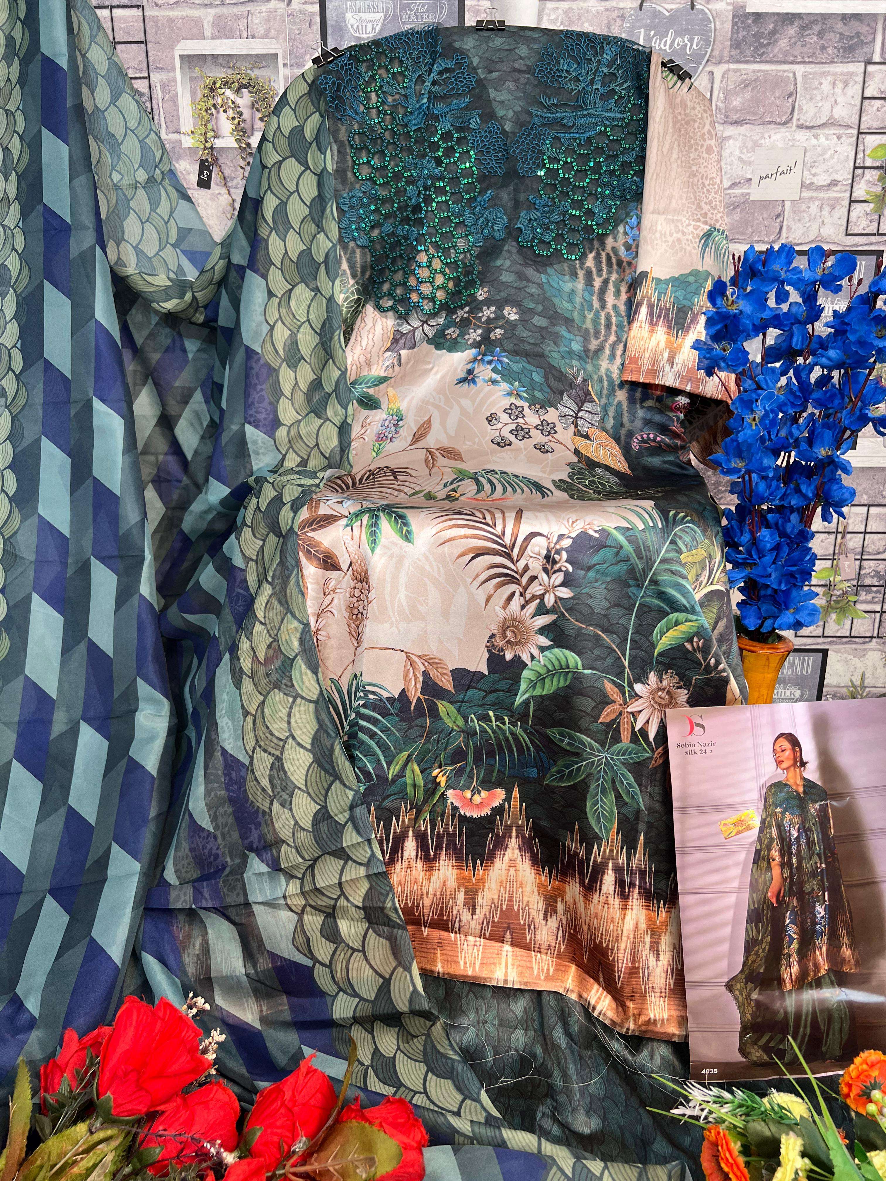 DEEPSY SUITS SOBIA NAZIR SILK 24 VOL 2 