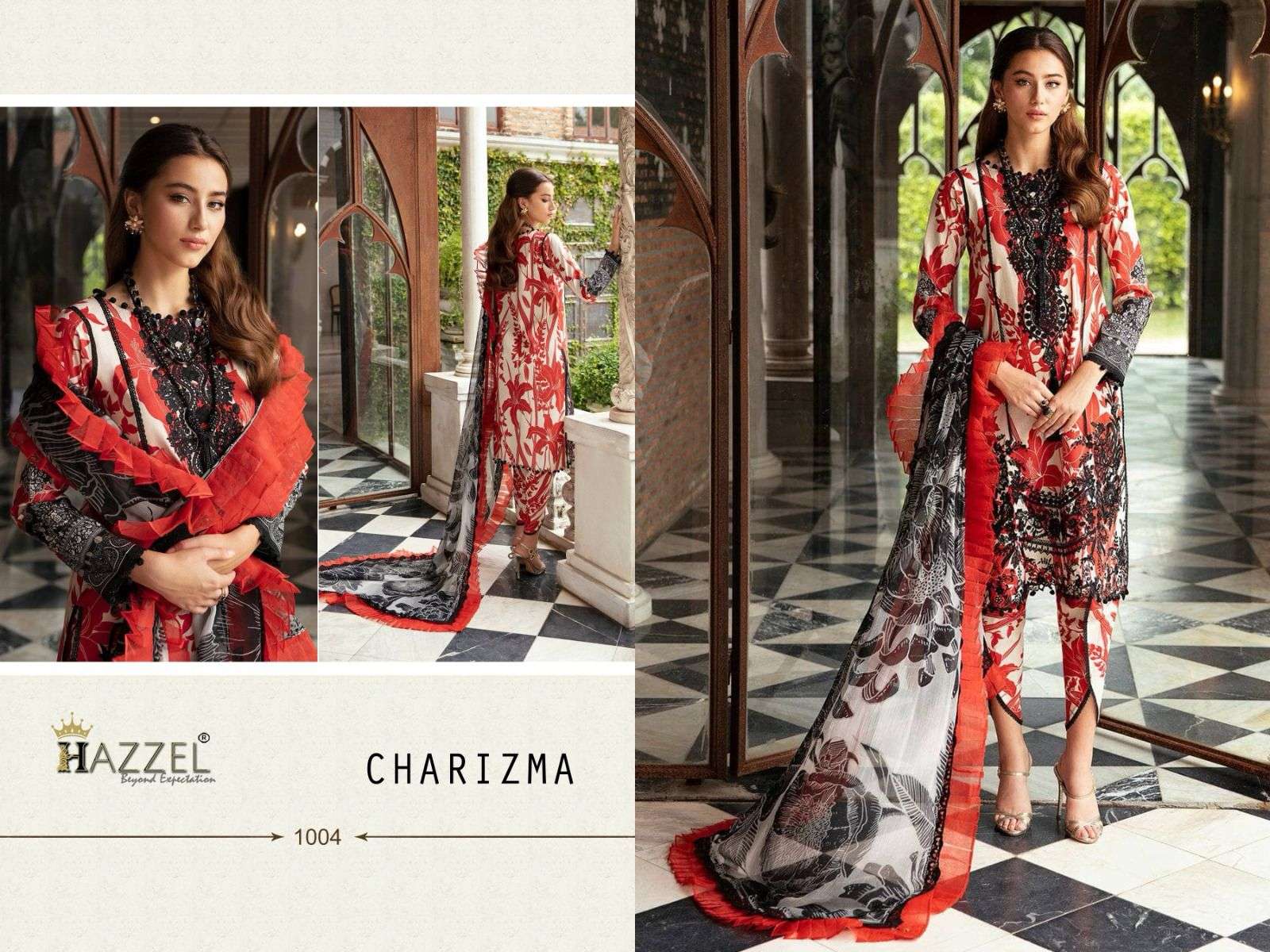 HAZZEL CHARIZMA LUXURY LAWN COLLECTION