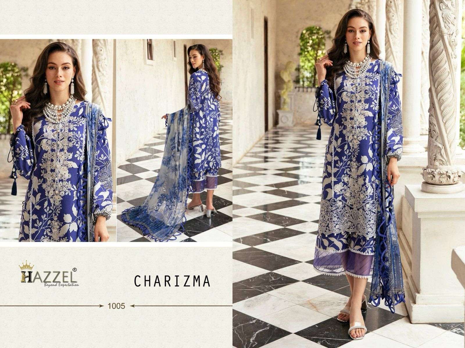 HAZZEL CHARIZMA LUXURY LAWN COLLECTION