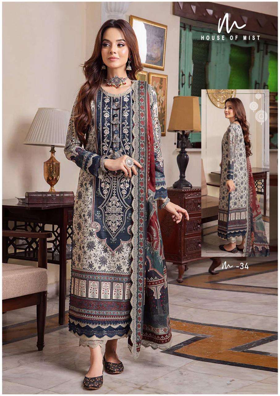 HOUSE OF MIST GHAZAL COTTON COLLECTION VOL 4
