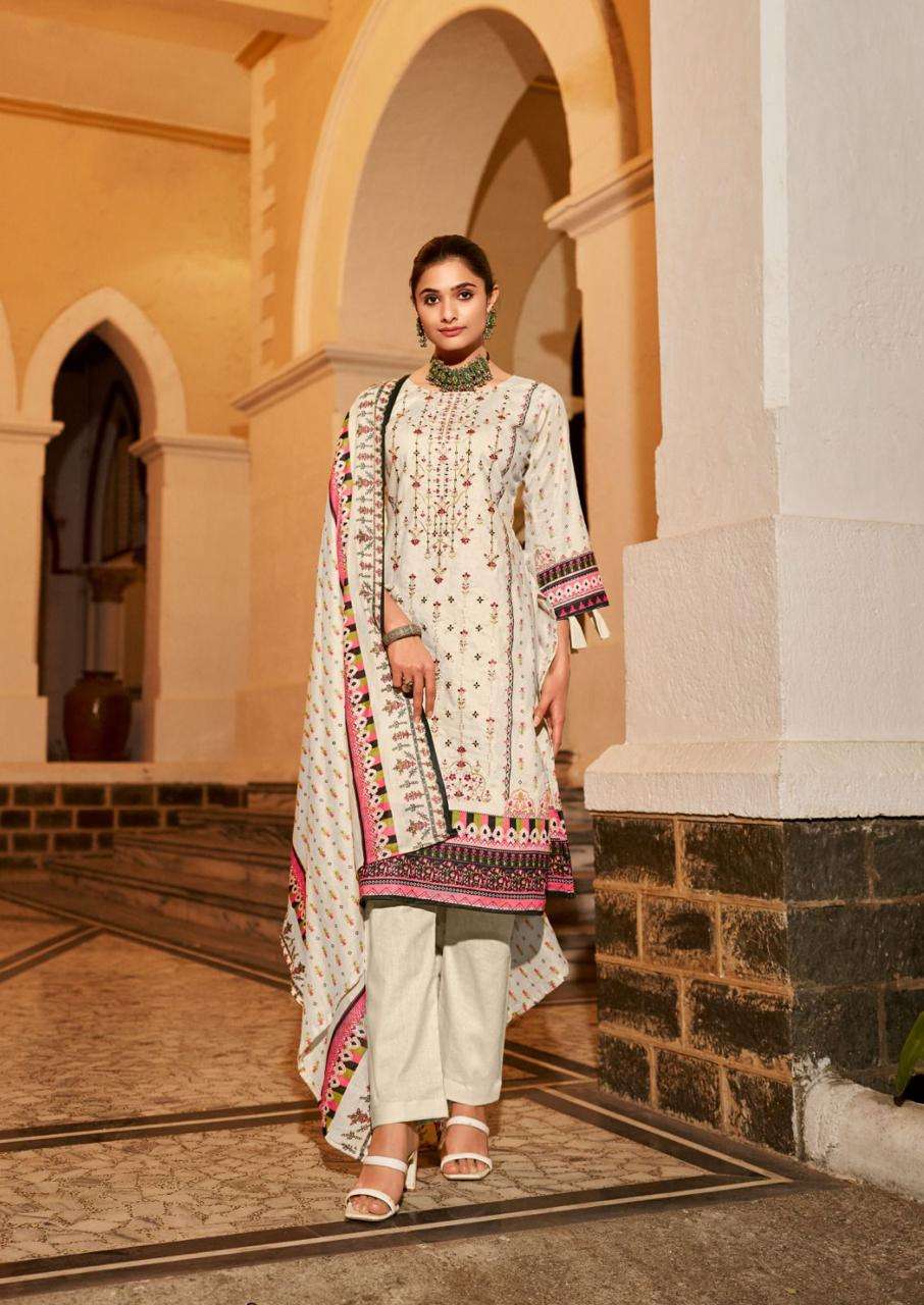 ISHAAL PRINTS EMBROIDERED VOL 6 