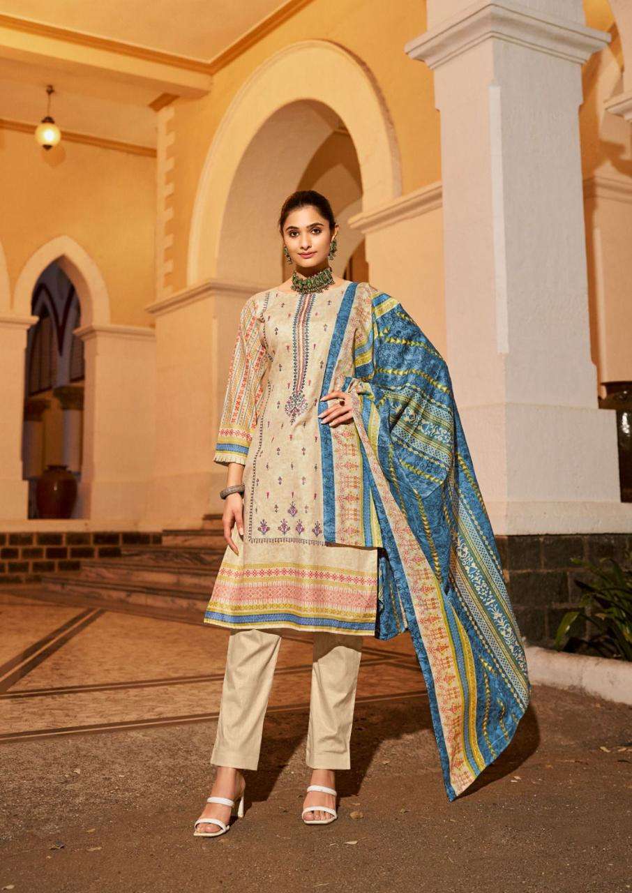 ISHAAL PRINTS EMBROIDERED VOL 6 