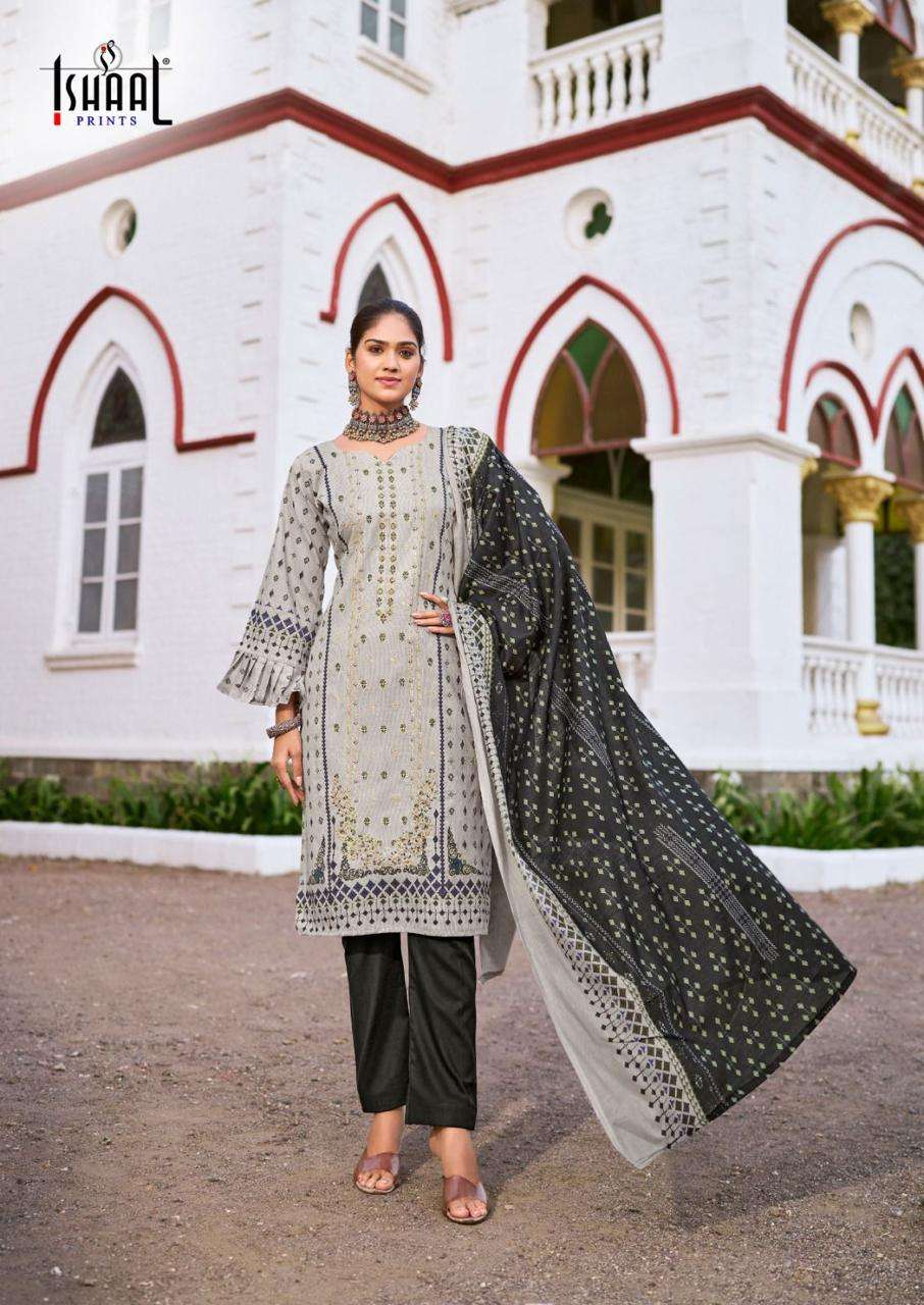 ISHAAL PRINTS EMBROIDERED VOL 6 