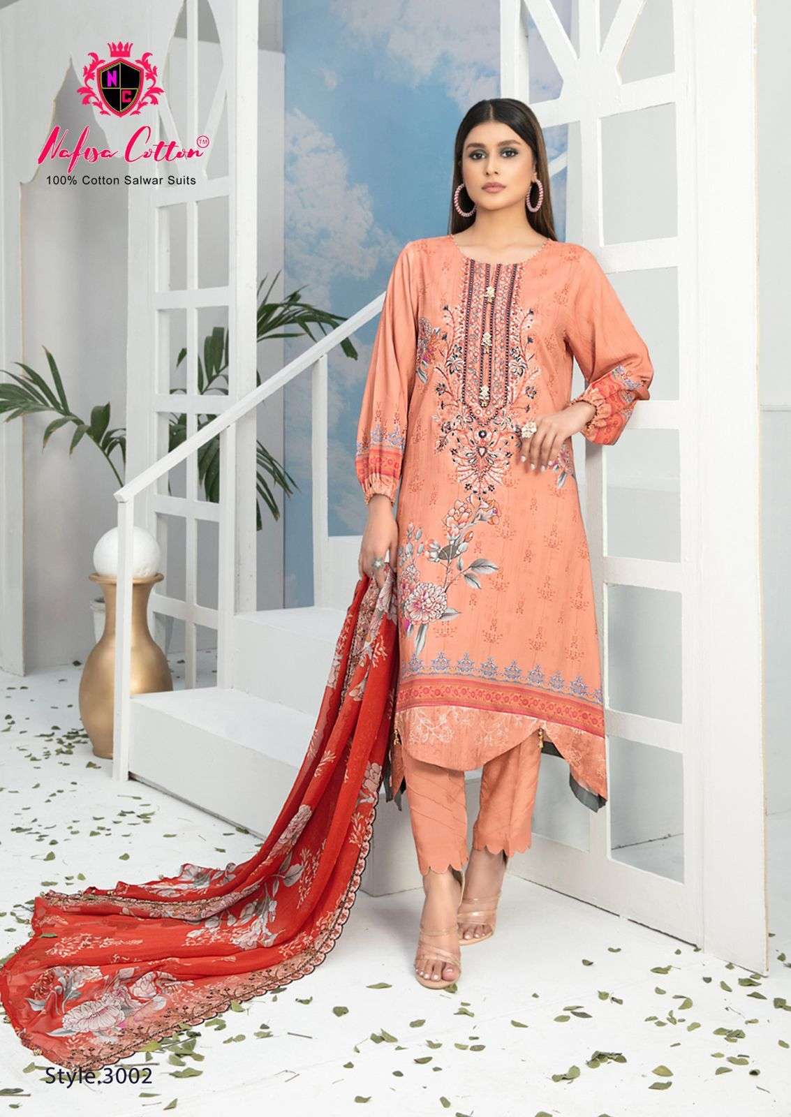 NAFISA COTTON ANDAAZ KARACHI SUITS VOL 3 