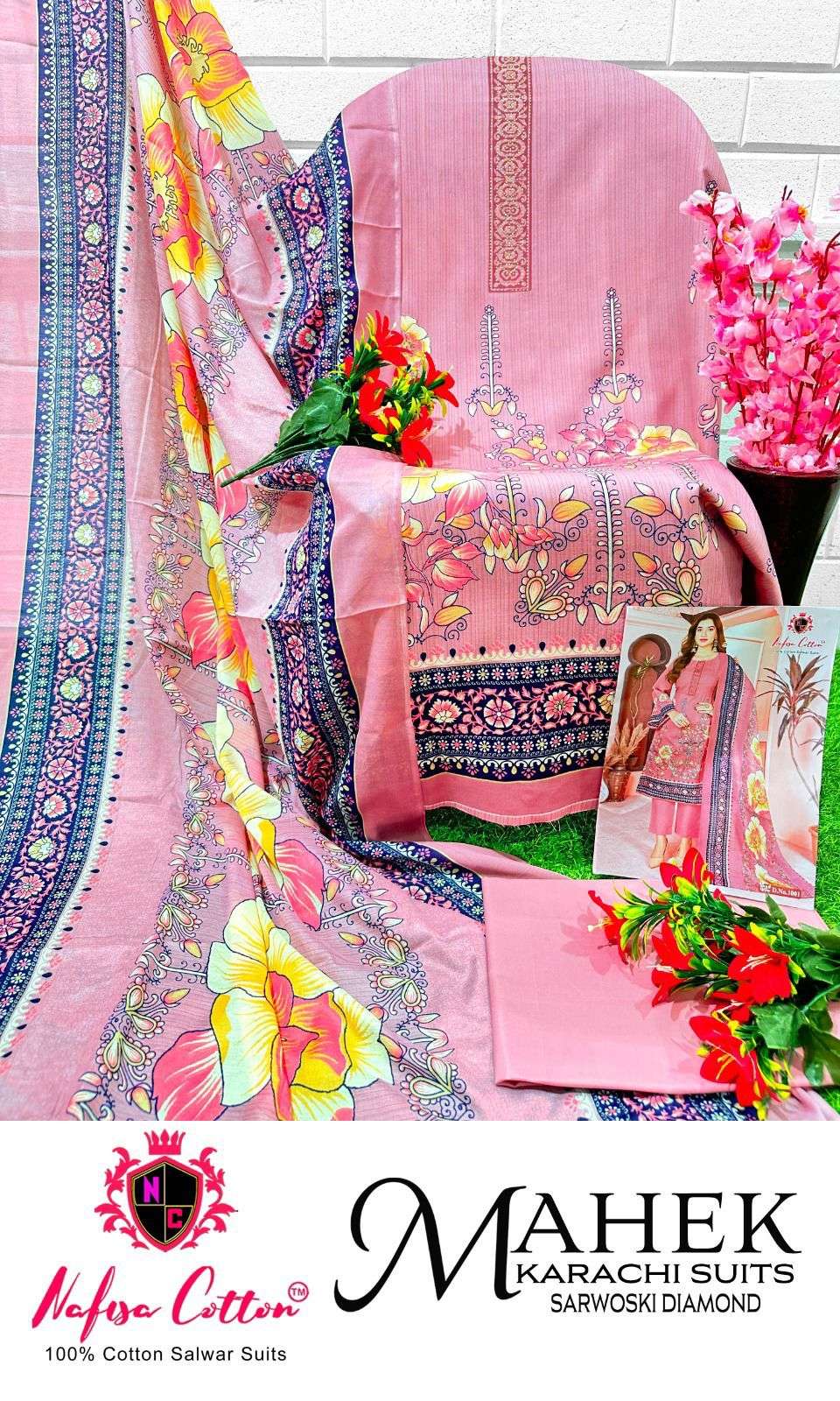 NAFISA COTTON MAHEK KARACHI SUITS