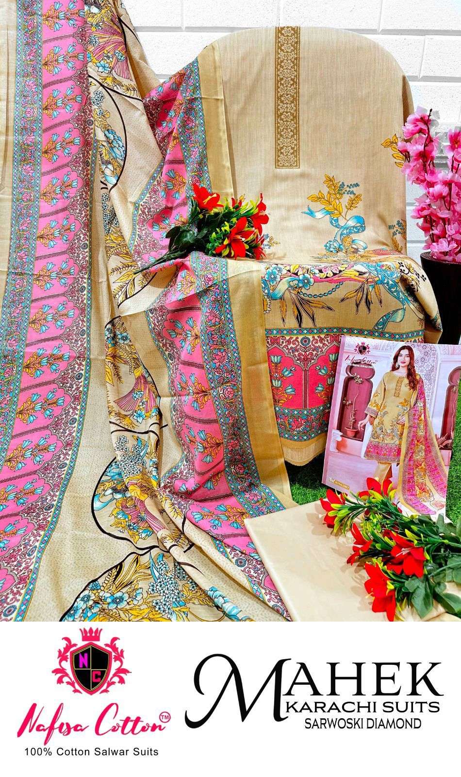 NAFISA COTTON MAHEK KARACHI SUITS