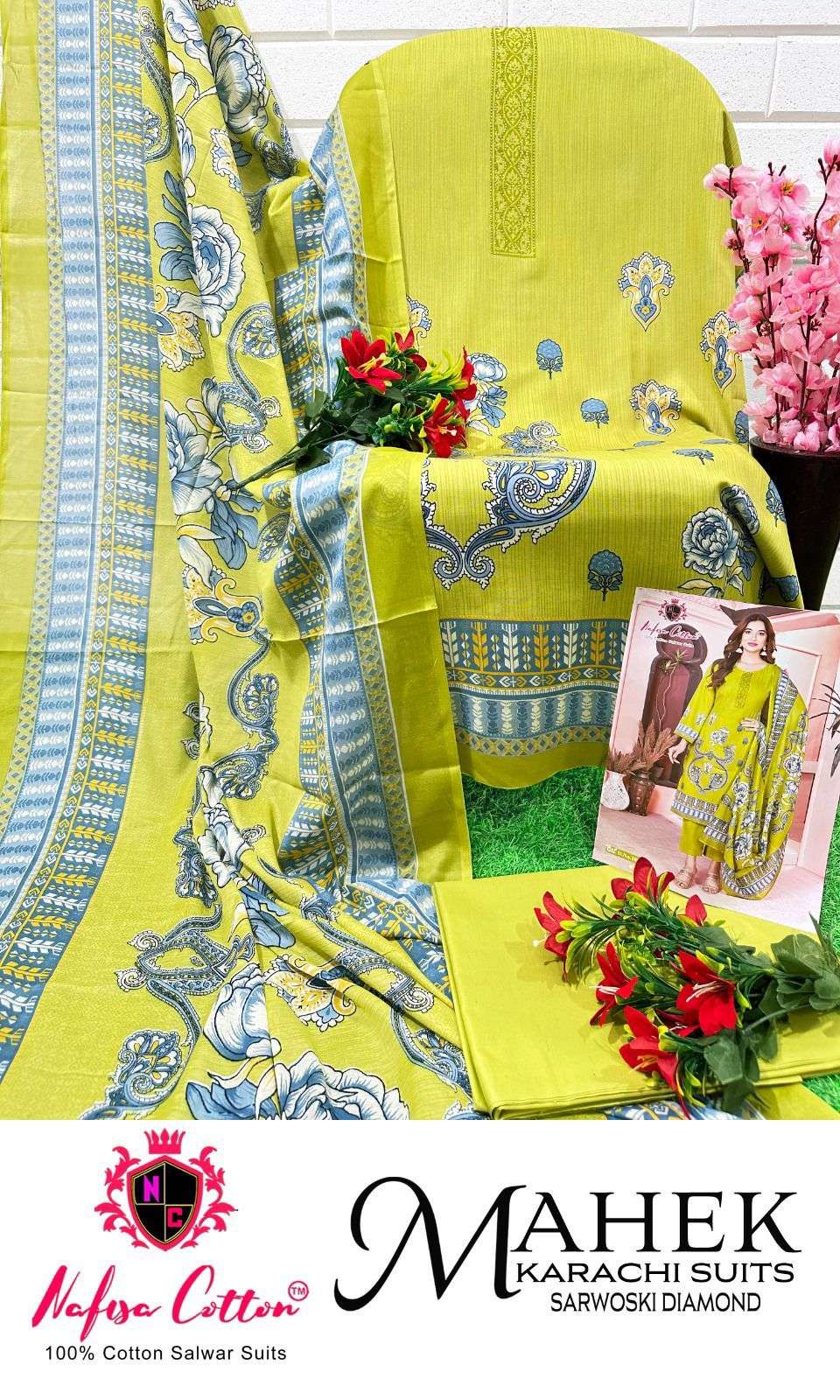 NAFISA COTTON MAHEK KARACHI SUITS