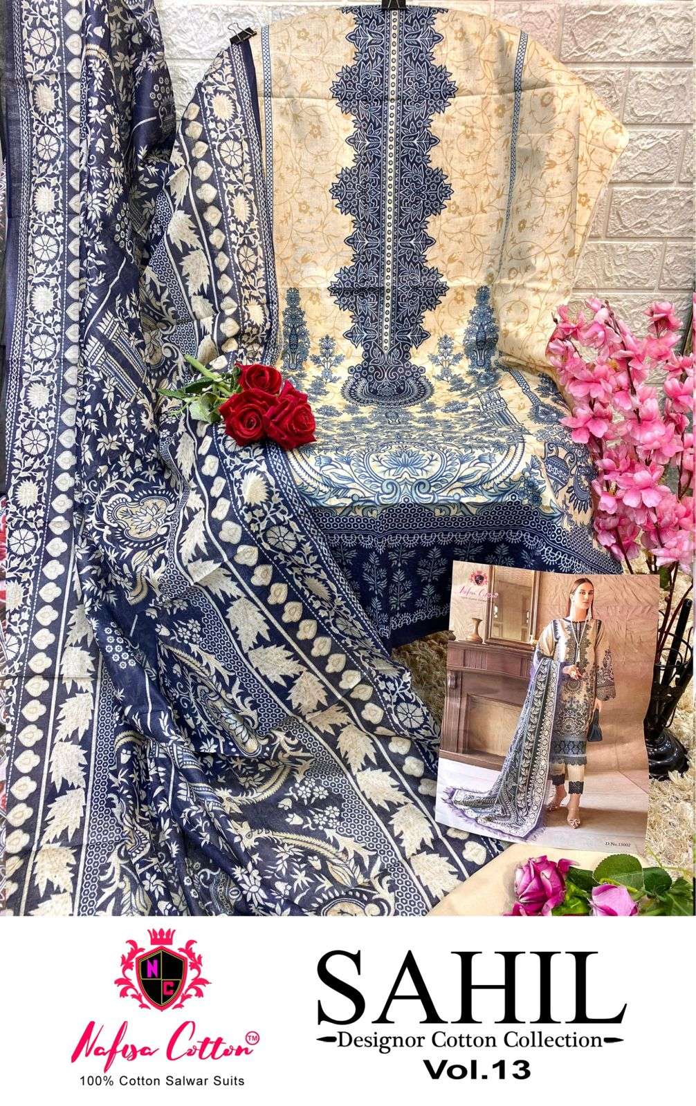 NAFISA COTTON SAHIL DESIGNER COTTON COLLECTION VOL 13