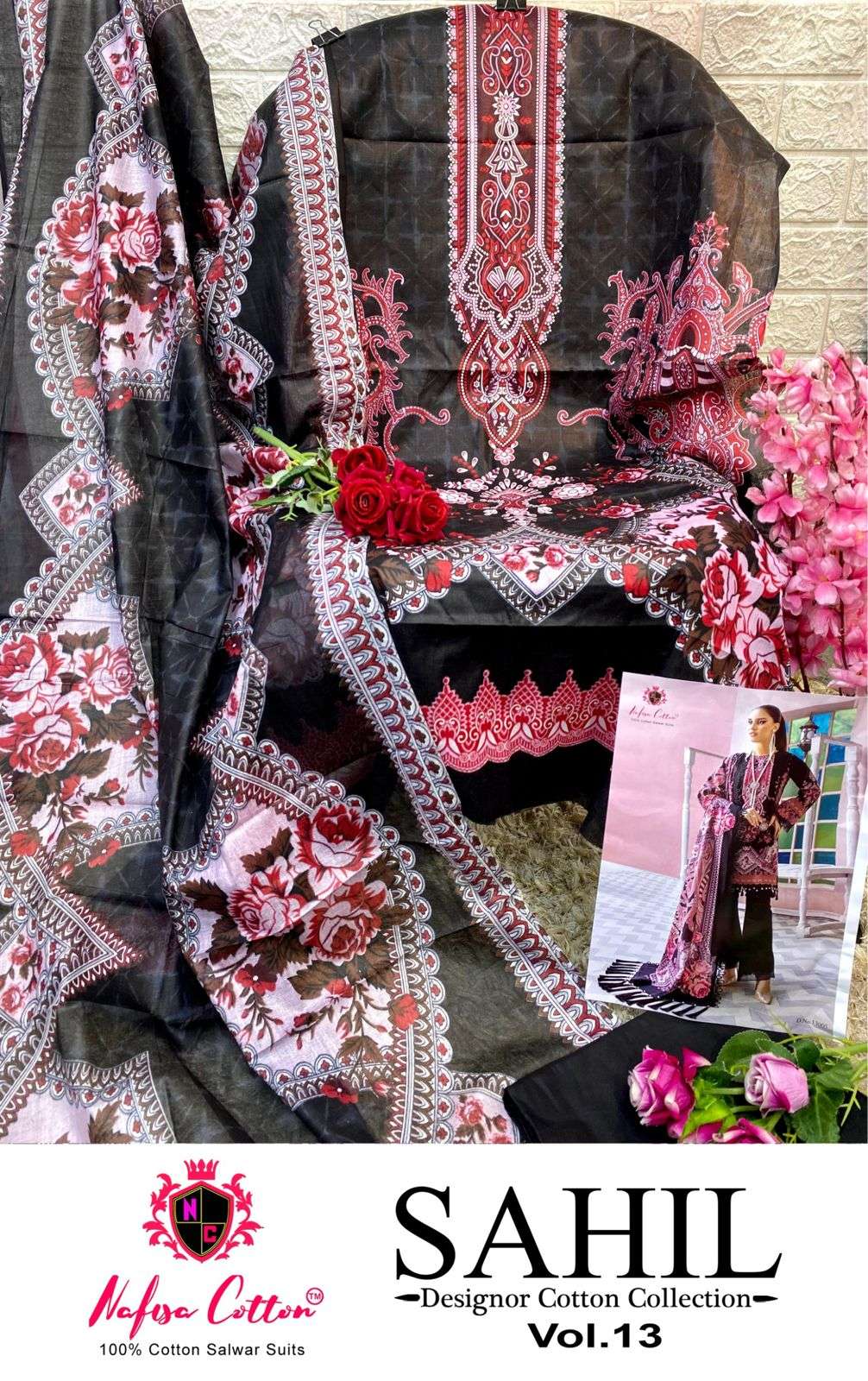 NAFISA COTTON SAHIL DESIGNER COTTON COLLECTION VOL 13
