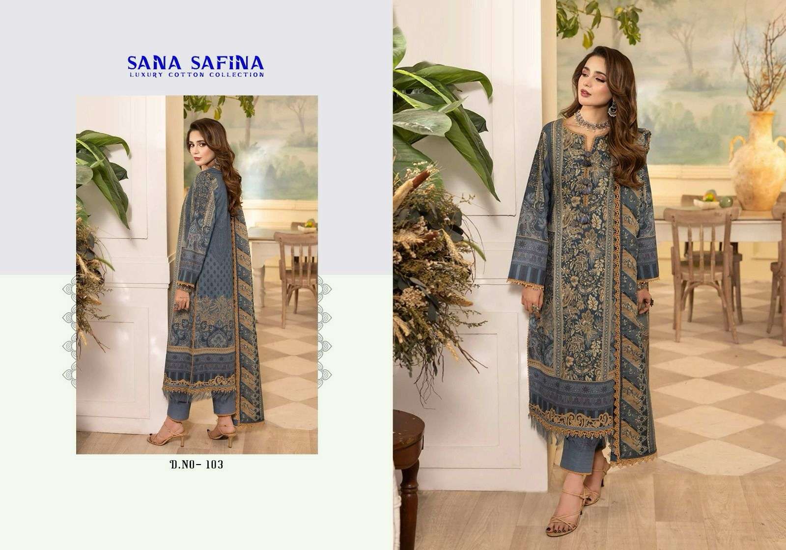 NAFISA COTTON SANA SAFINA VOL 1