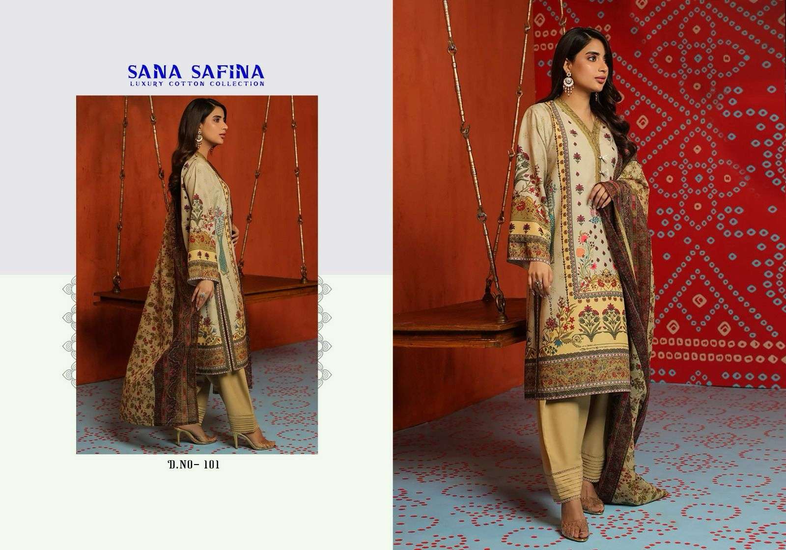 NAFISA COTTON SANA SAFINA VOL 1