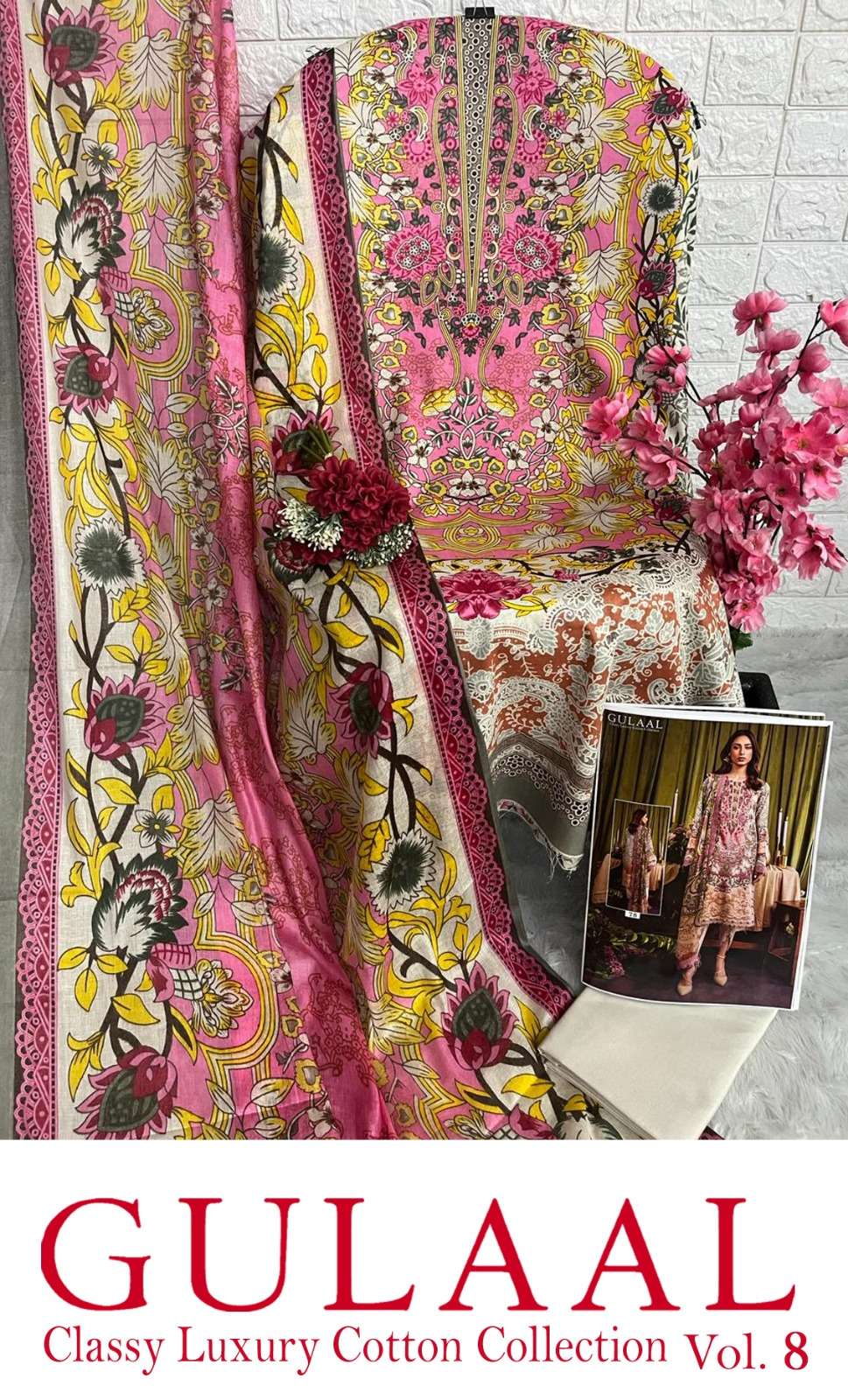 SANA MARYAM GULAAL CLASSY LUXURY COTTON COLLECTION VOL 8 