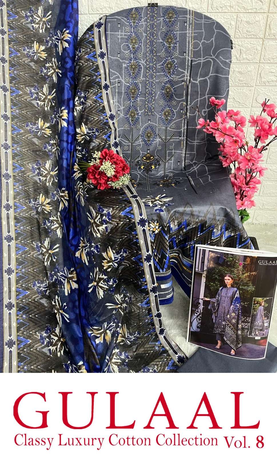 SANA MARYAM GULAAL CLASSY LUXURY COTTON COLLECTION VOL 8 