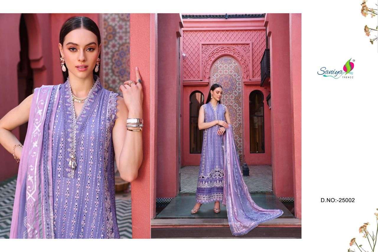 SANIYA TRENDZ NOOR CHIKANKARI VOL 25