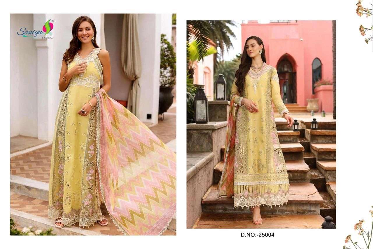 SANIYA TRENDZ NOOR CHIKANKARI VOL 25