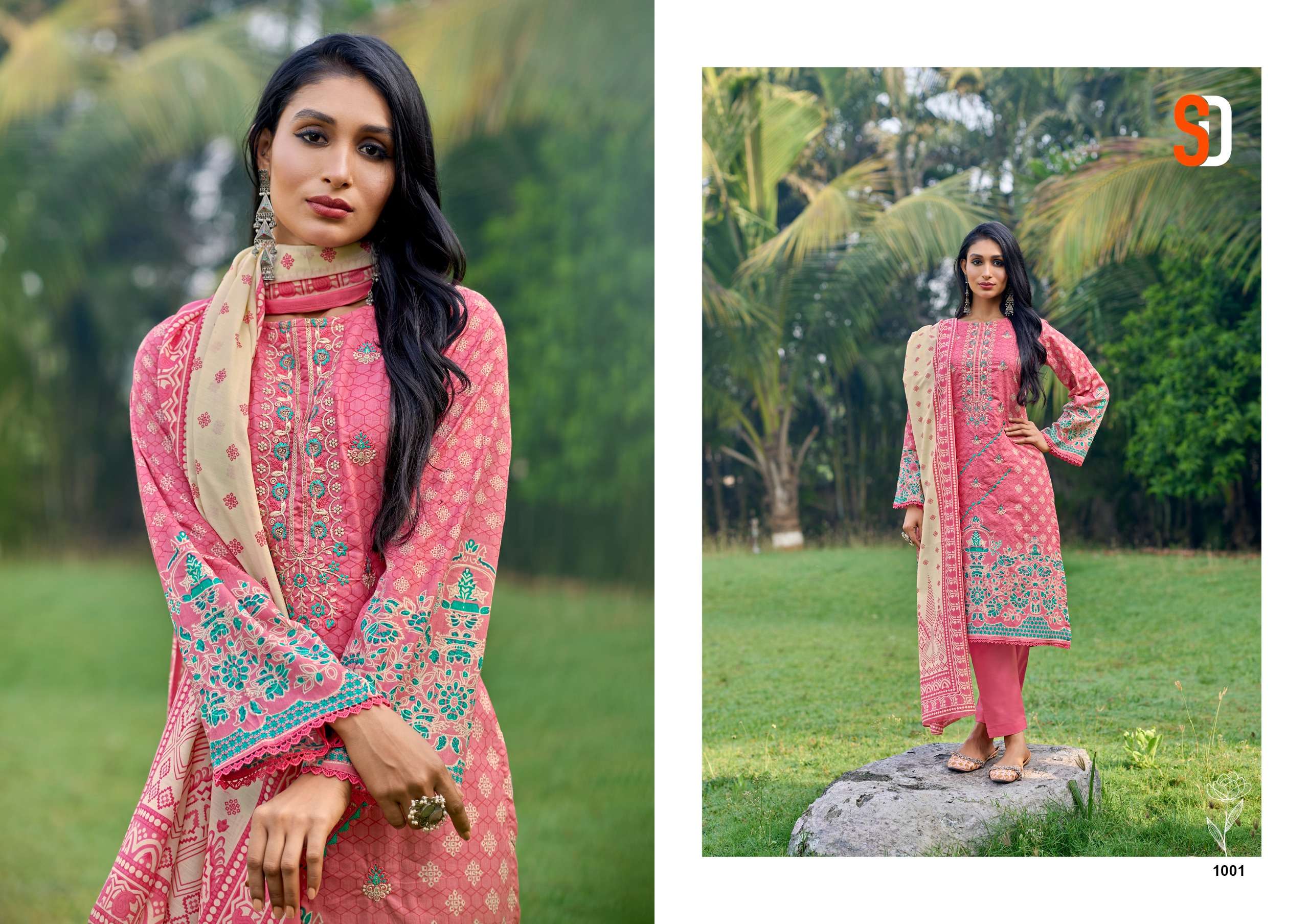 SHARADDHA DESIGNER BIN SAEED LAWN COLLECTION VOL 6