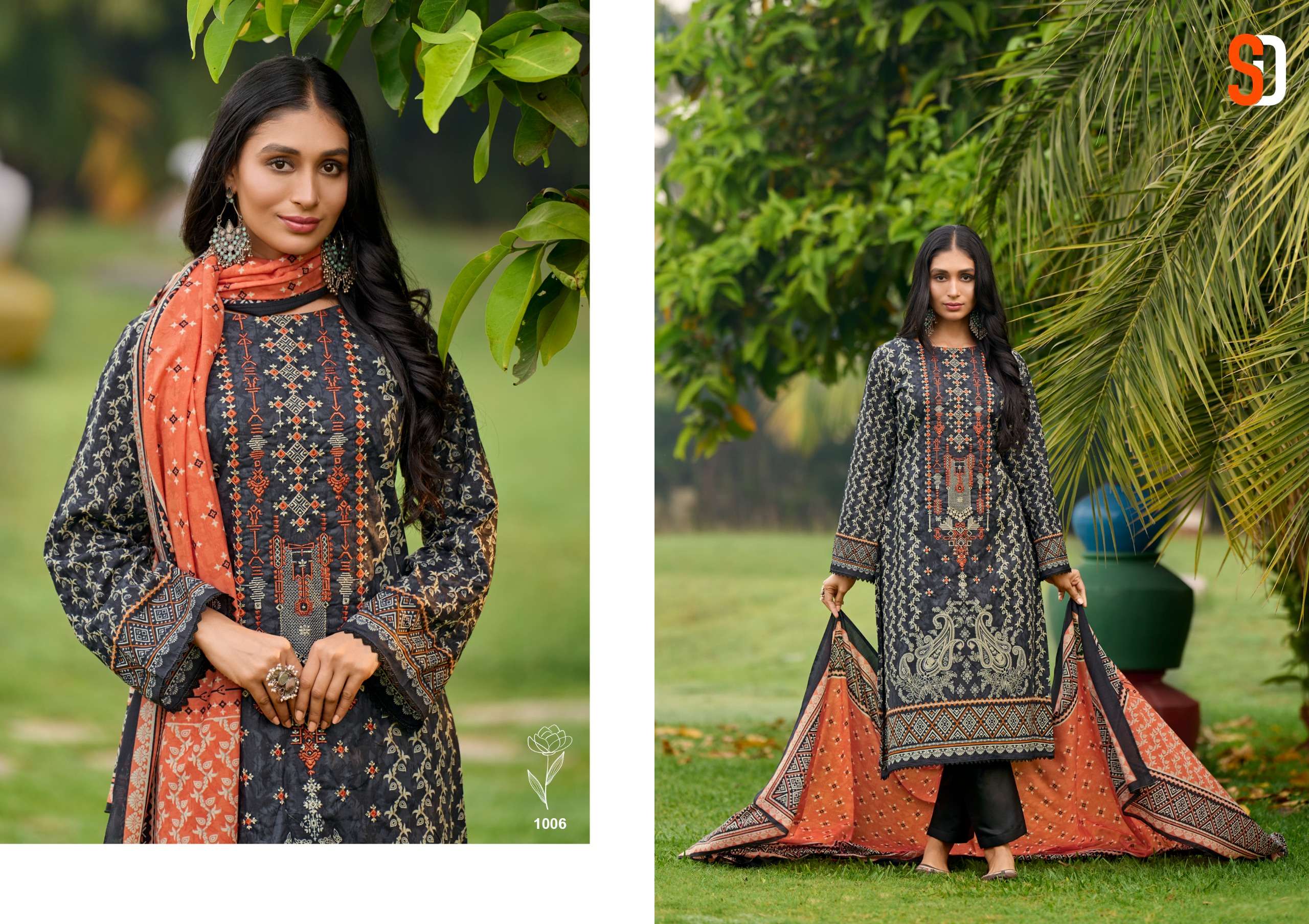 SHARADDHA DESIGNER BIN SAEED LAWN COLLECTION VOL 6