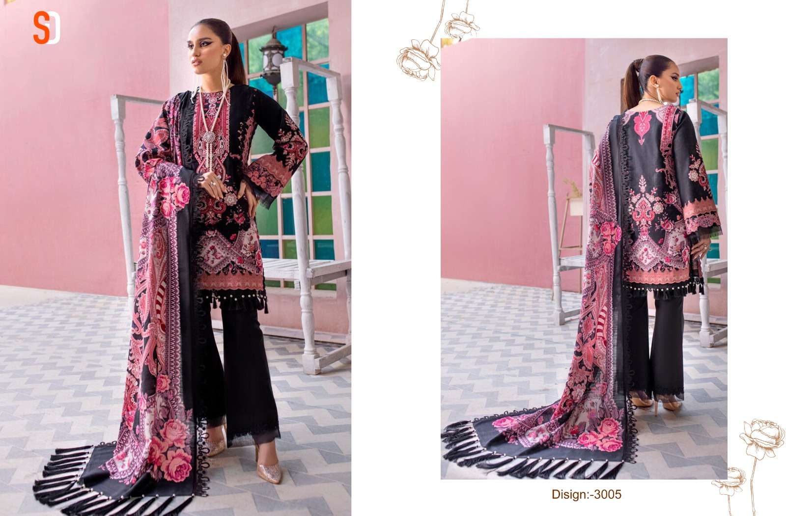 SHARADDHA DESIGNER CHEVRON VOL 3 