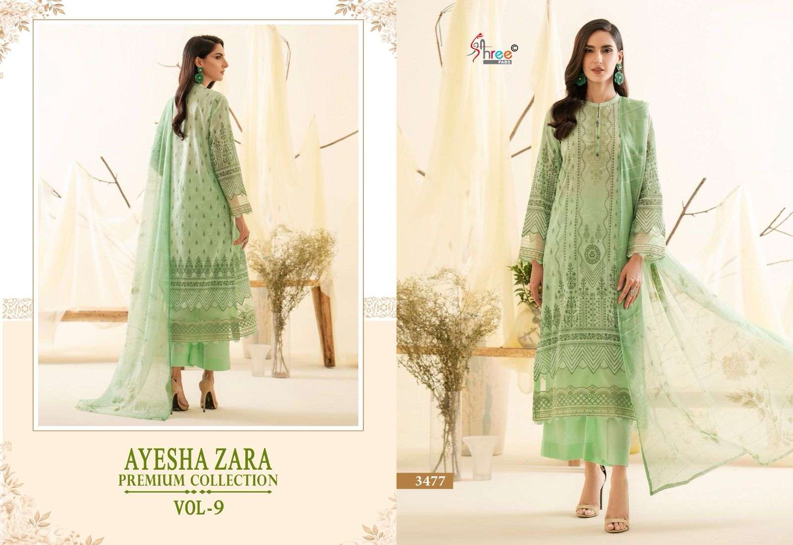 SHREE FAB AYESHA ZARA PREMIUM COLLECTION VOL 9