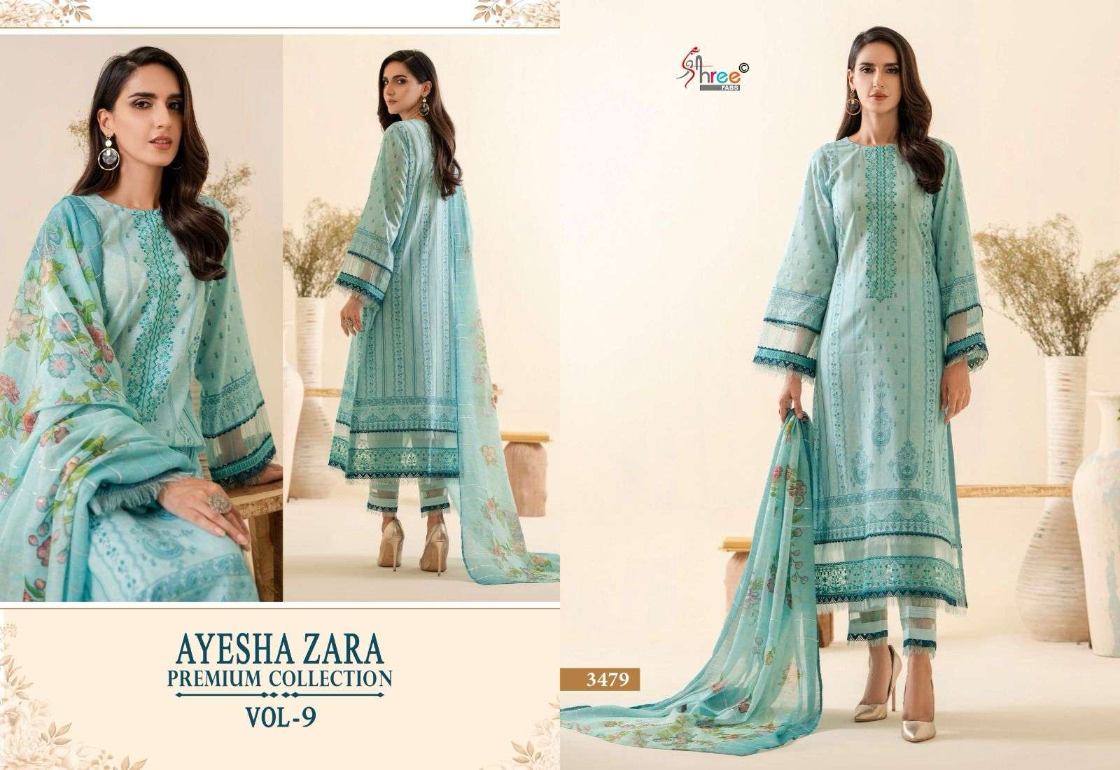 SHREE FAB AYESHA ZARA PREMIUM COLLECTION VOL 9