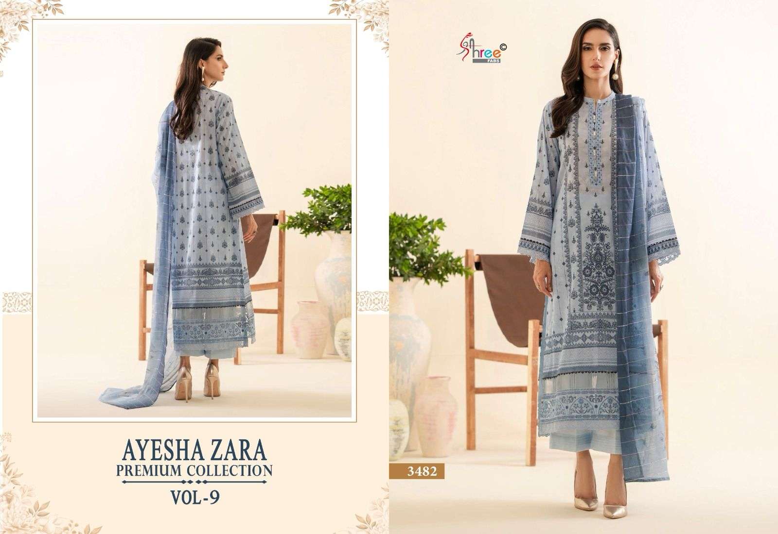 SHREE FAB AYESHA ZARA PREMIUM COLLECTION VOL 9