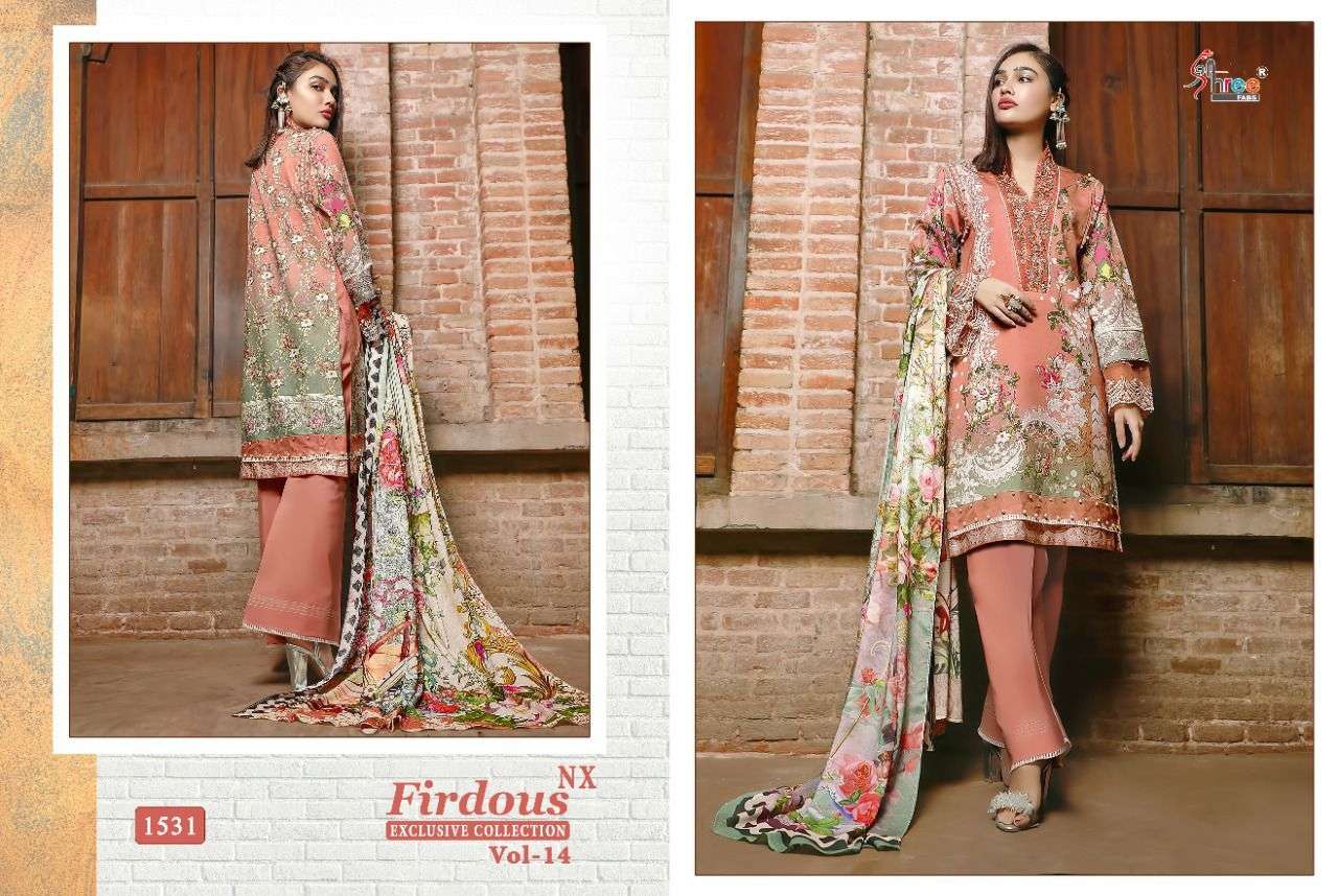 SHREE FABS FIRDOUS EXCLUSIVE COLLECTION VOL 14 NX