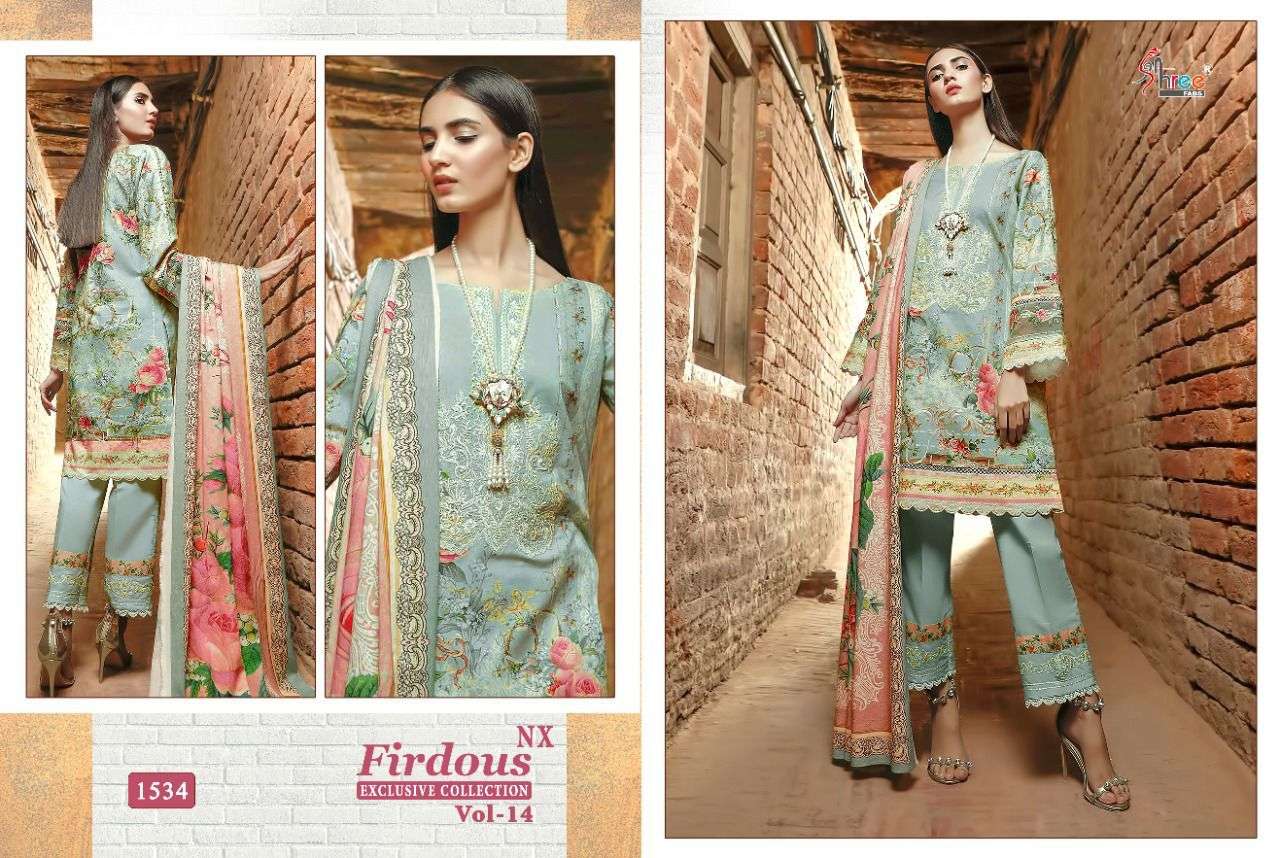 SHREE FABS FIRDOUS EXCLUSIVE COLLECTION VOL 14 NX