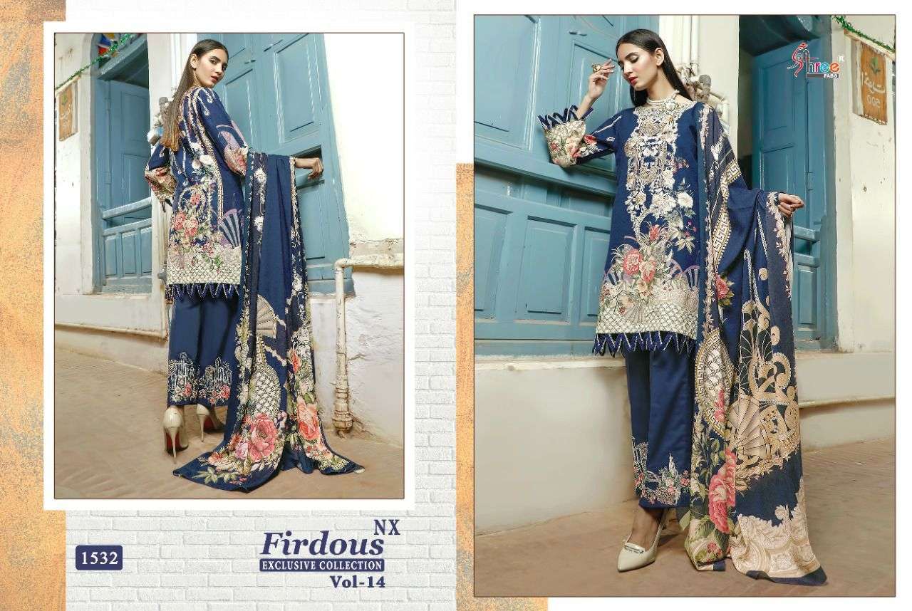 SHREE FABS FIRDOUS EXCLUSIVE COLLECTION VOL 14 NX