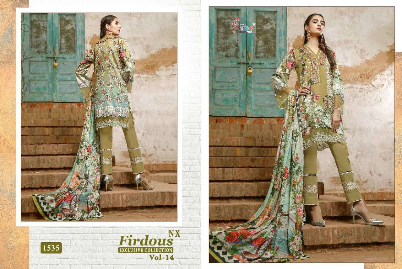 SHREE FABS FIRDOUS EXCLUSIVE COLLECTION VOL 14 NX