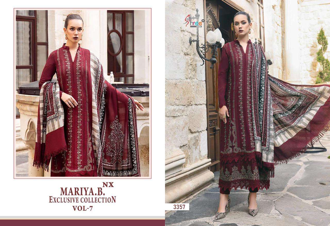SHREE FABS MARIYA B EXCLUSIVE COLLECTION VOL 7 NX