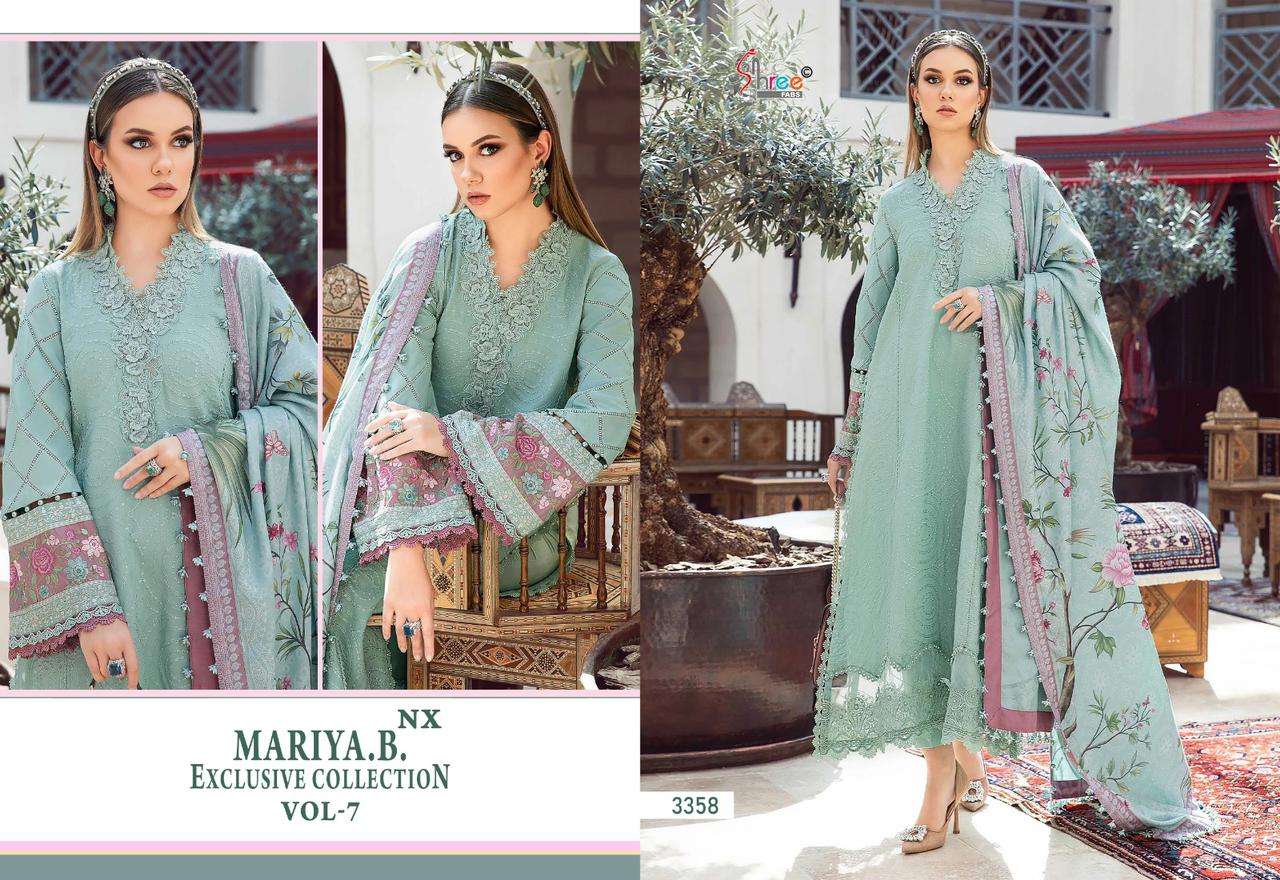SHREE FABS MARIYA B EXCLUSIVE COLLECTION VOL 7 NX