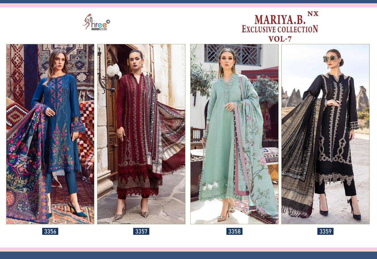 SHREE FABS MARIYA B EXCLUSIVE COLLECTION VOL 7 NX