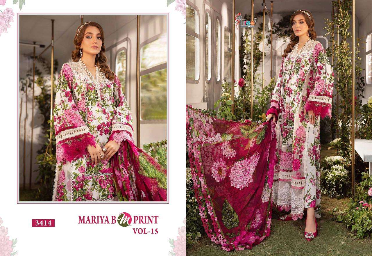 SHREE FABS MARIYA B M PRINT VOL 15 