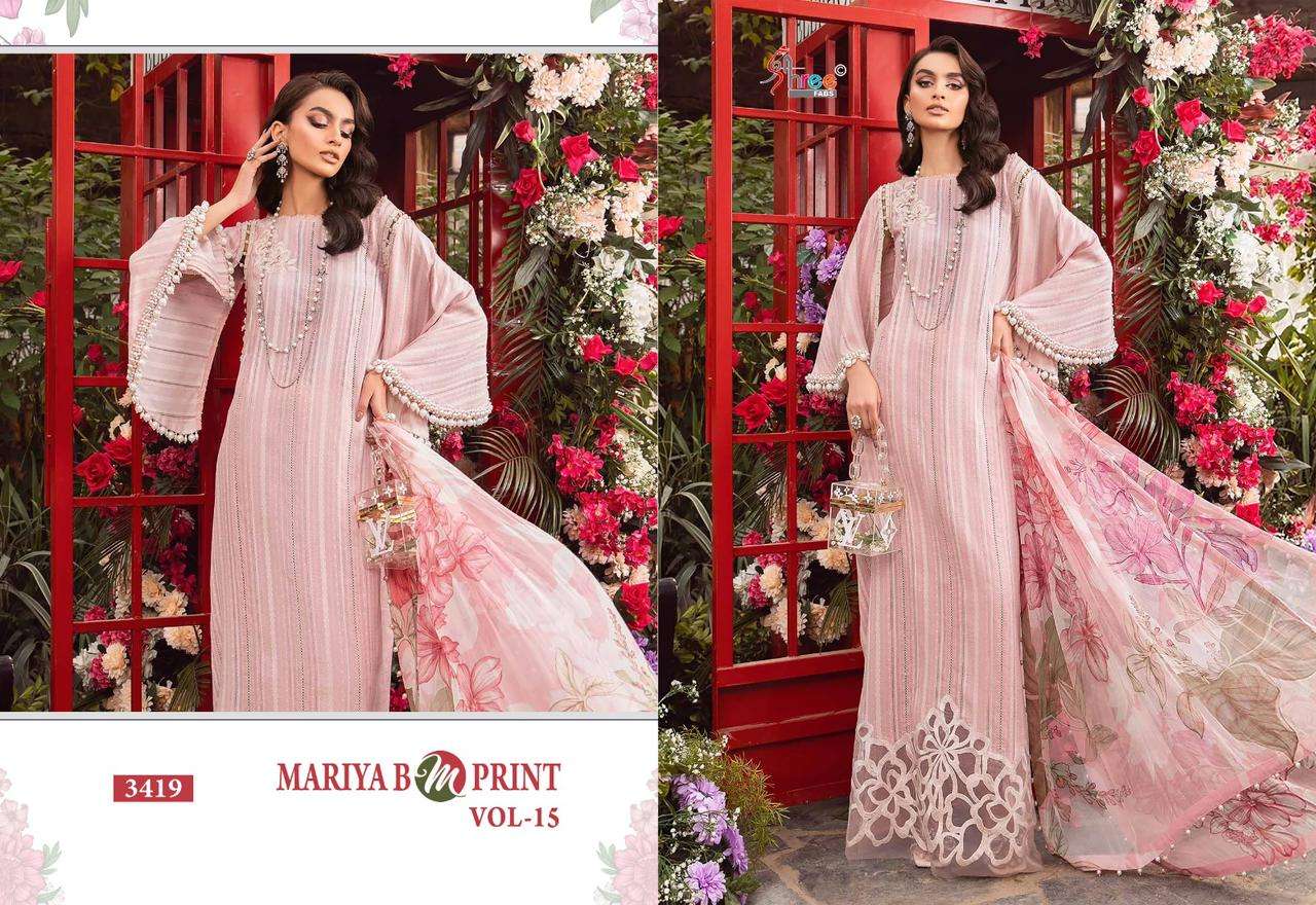 SHREE FABS MARIYA B M PRINT VOL 15 