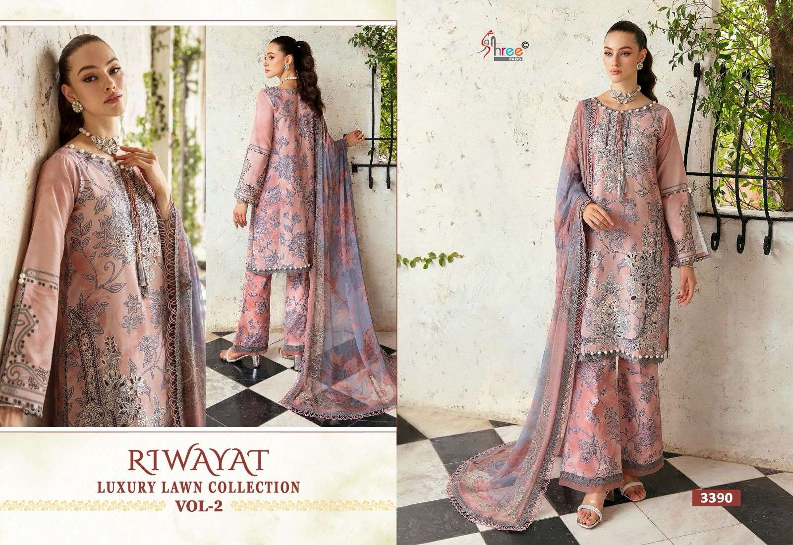 SHREE FABS RIWAYAT LUXURY LAWN COLLECTION VOL 2