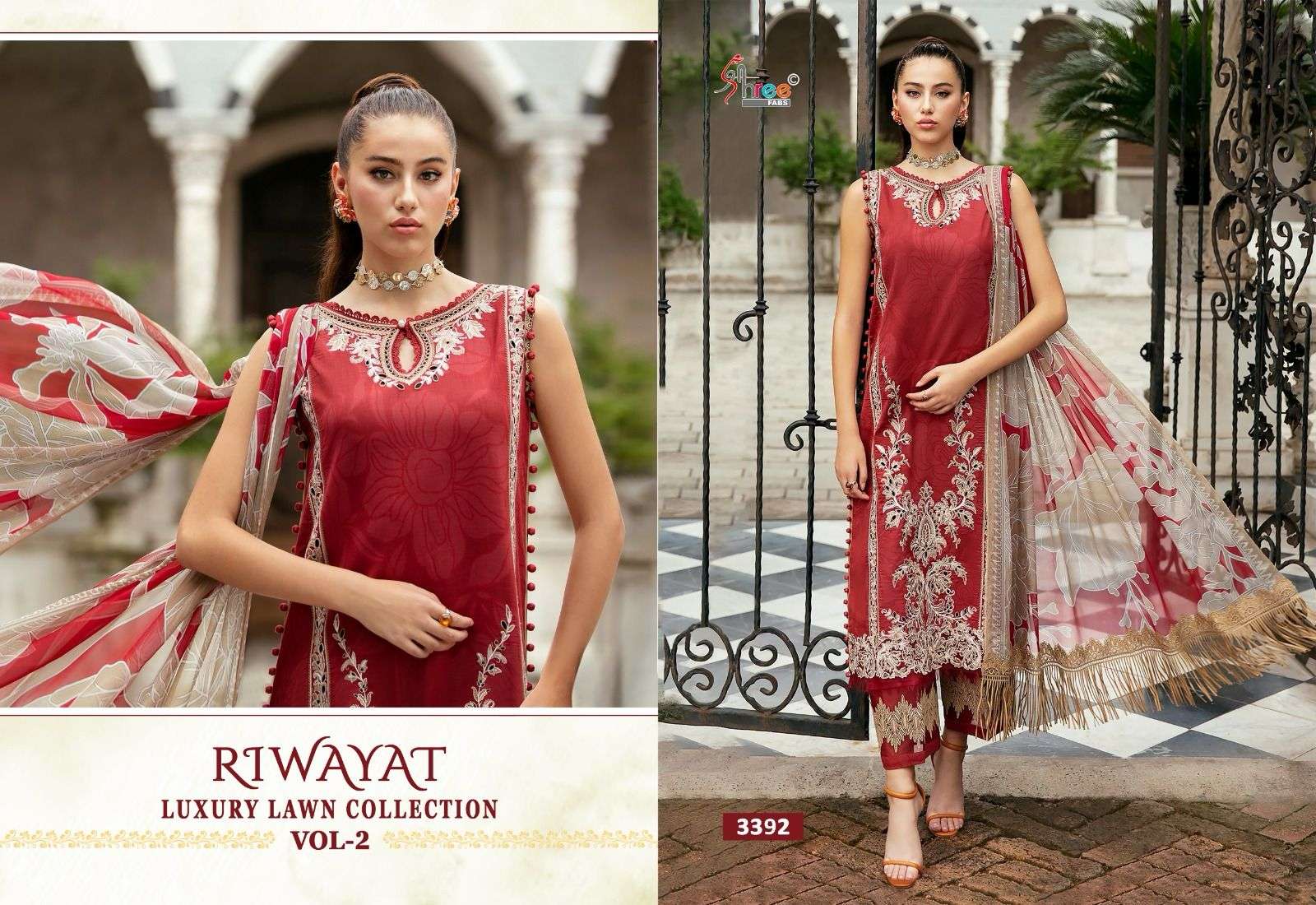 SHREE FABS RIWAYAT LUXURY LAWN COLLECTION VOL 2