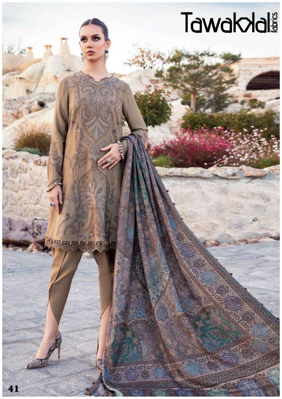 TAWAKKAL FABRICS MEHROZ LUXURY HEAVY COTTON COLLECTION VOL 5 