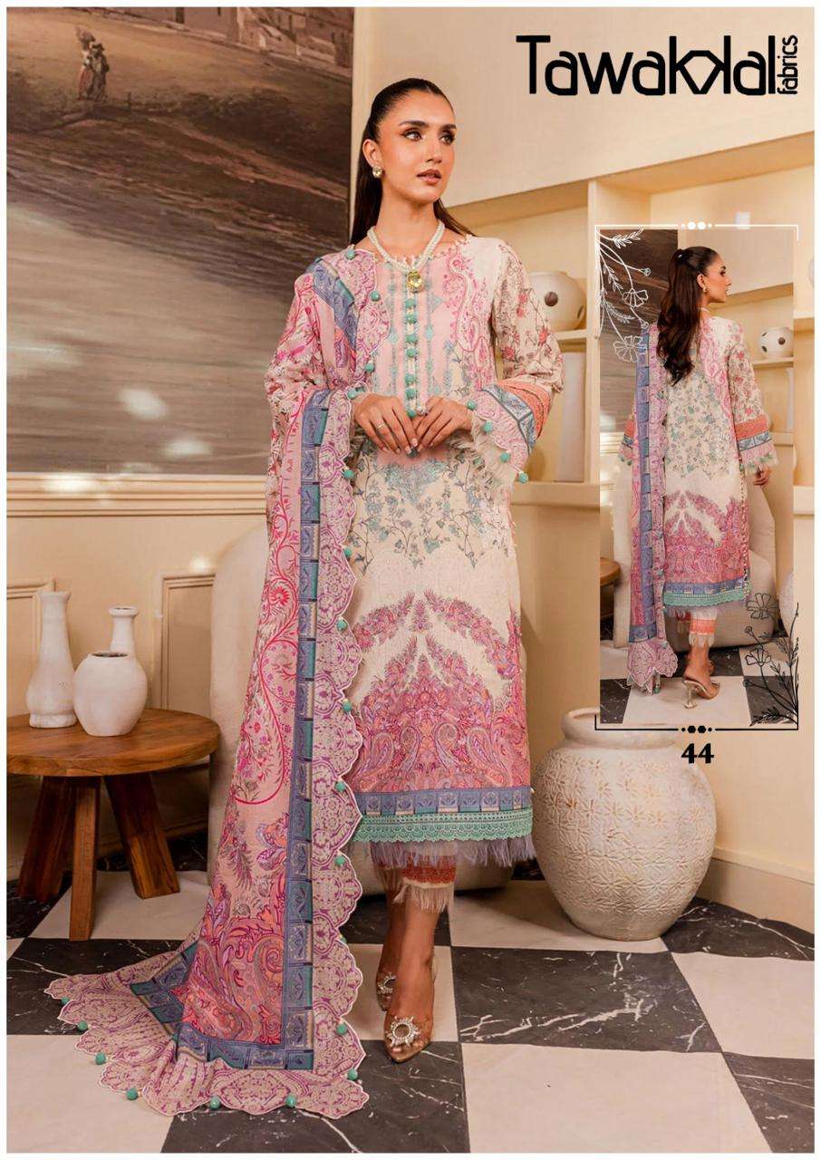 TAWAKKAL FABRICS MEHROZ LUXURY HEAVY COTTON COLLECTION VOL 5 