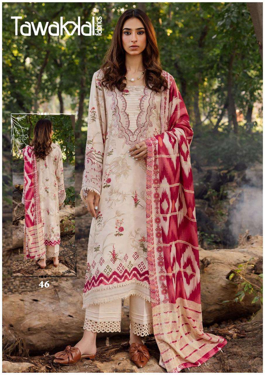 TAWAKKAL FABRICS MEHROZ LUXURY HEAVY COTTON COLLECTION VOL 5 