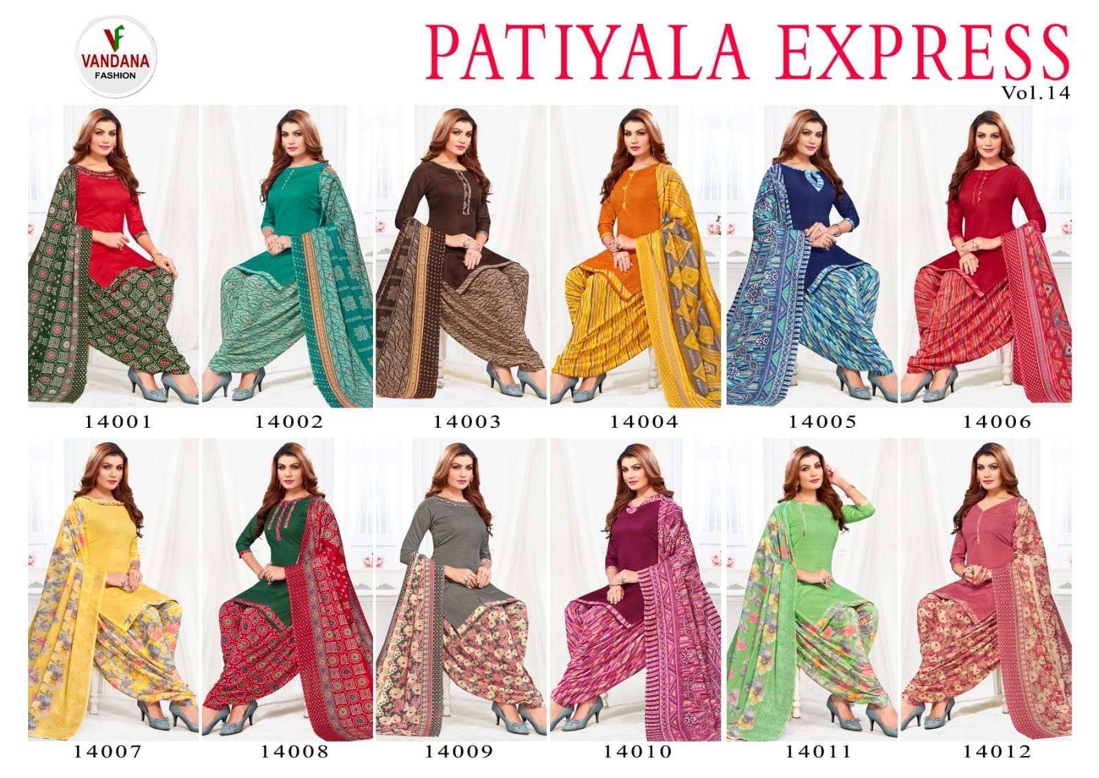 VANDANA FASHION PATIYALA EXPRESS VOL 14