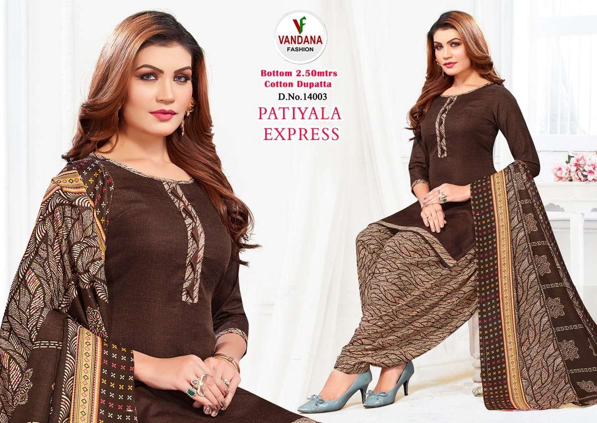 VANDANA FASHION PATIYALA EXPRESS VOL 14