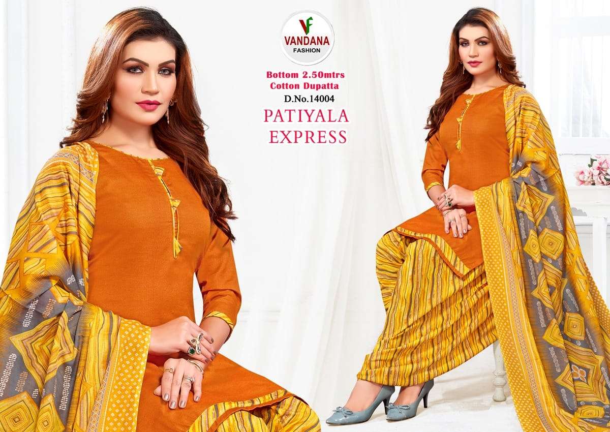 VANDANA FASHION PATIYALA EXPRESS VOL 14