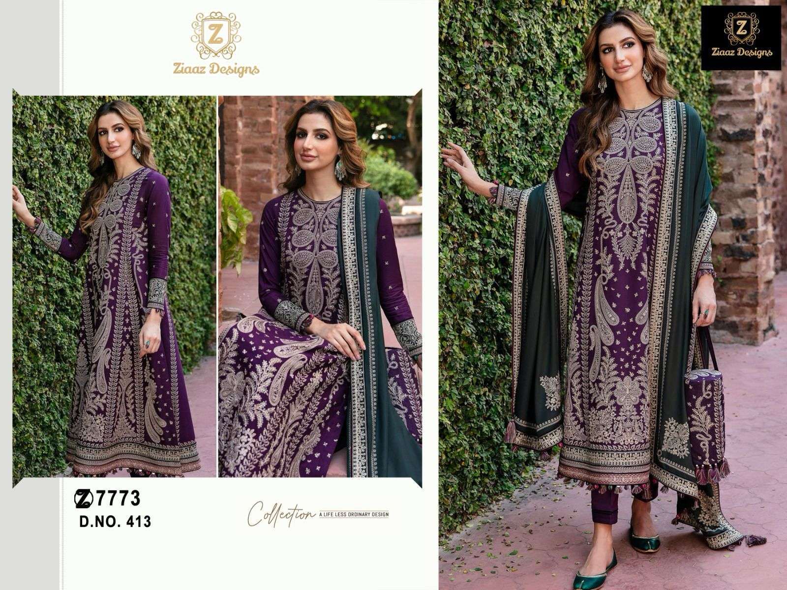 ZIAAZ DESIGNS CODE 413 