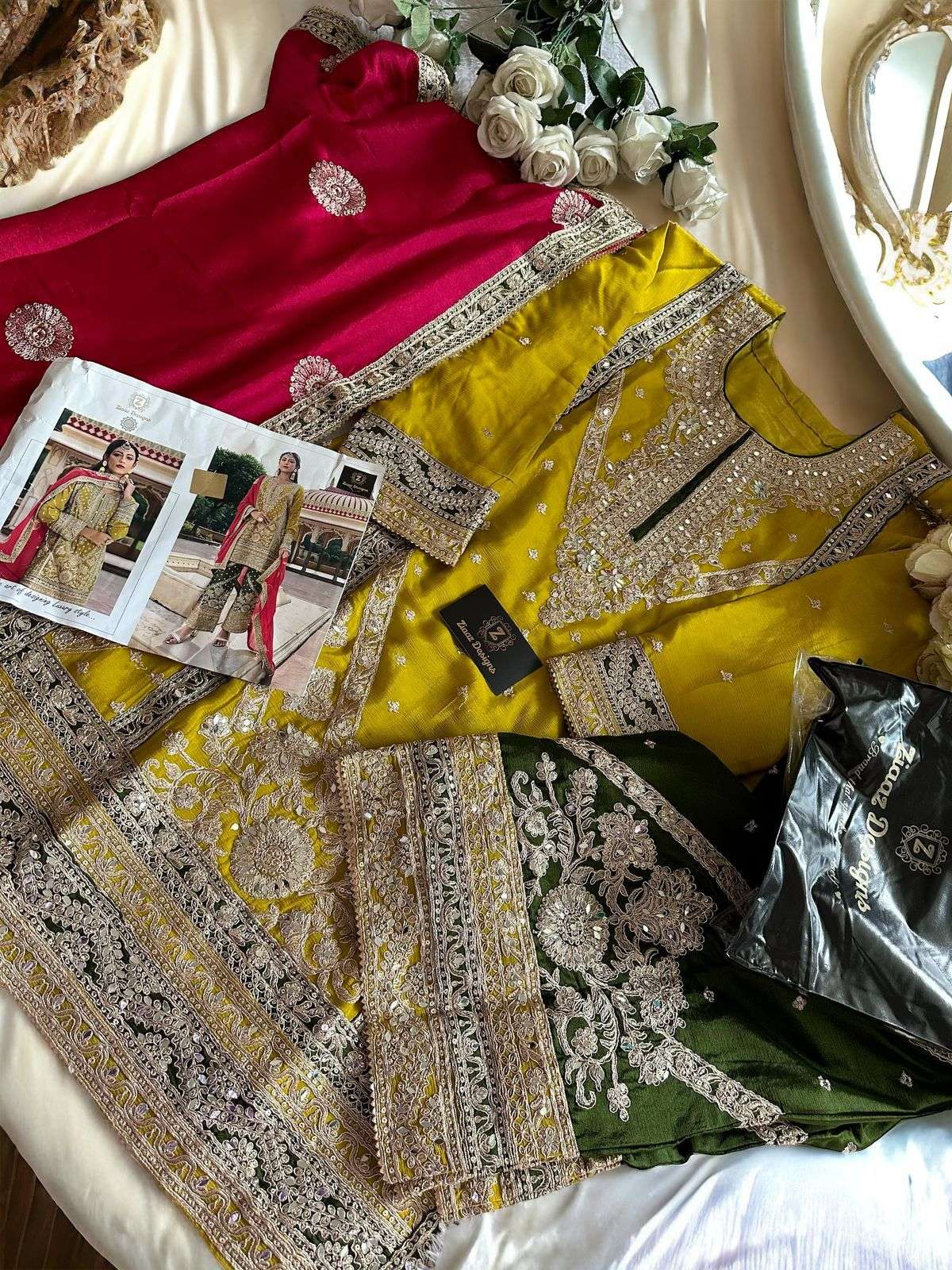 ZIAAZ DESIGNS CODE 431 TO 433