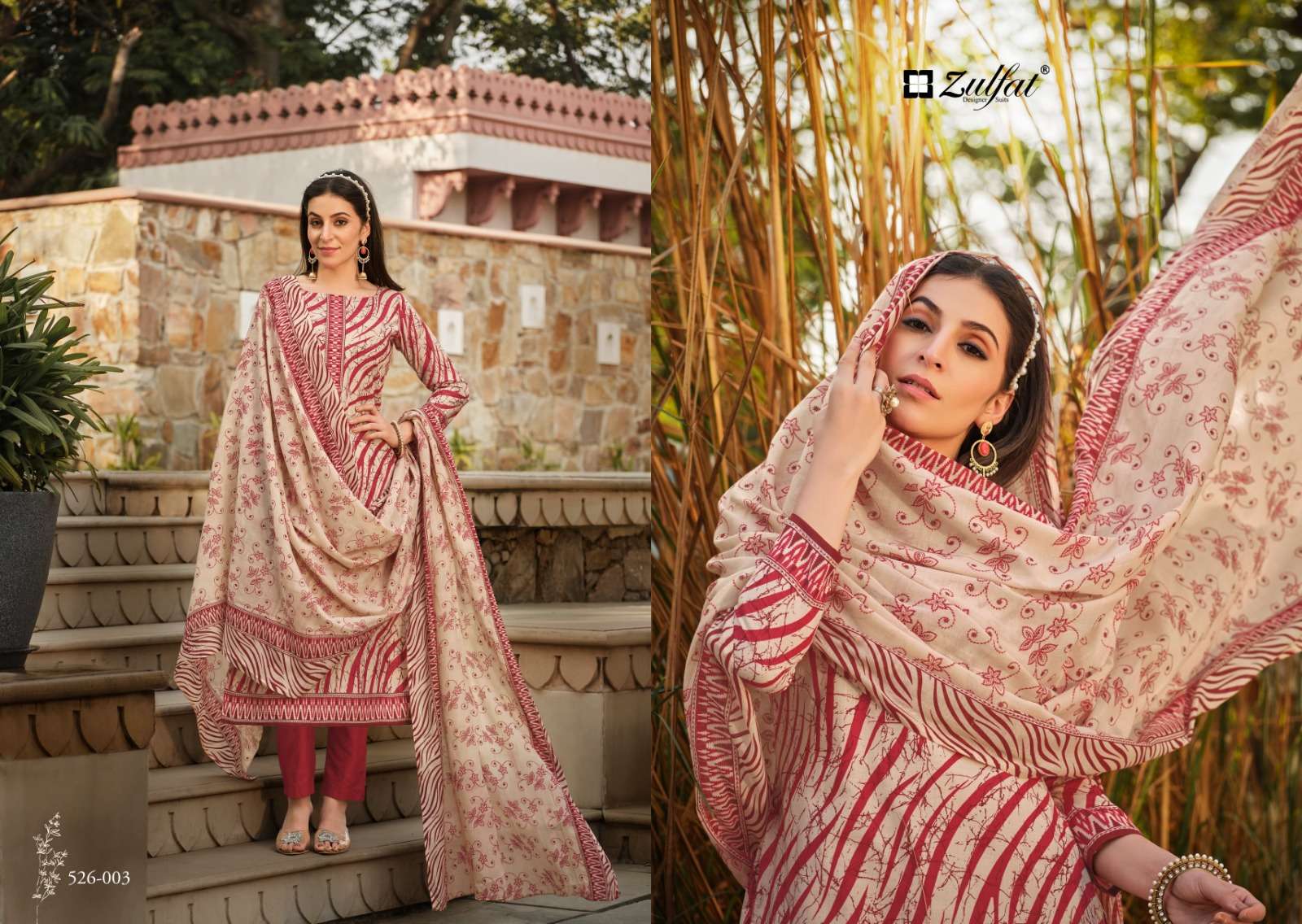 ZULFAT DESIGNER SUITS BAANI 