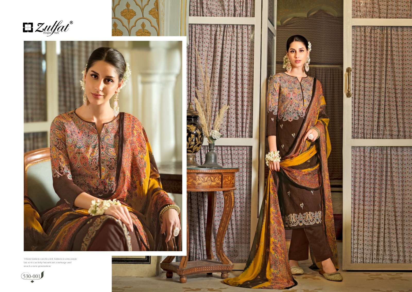 ZULFAT DESIGNER SUITS DILRUBA