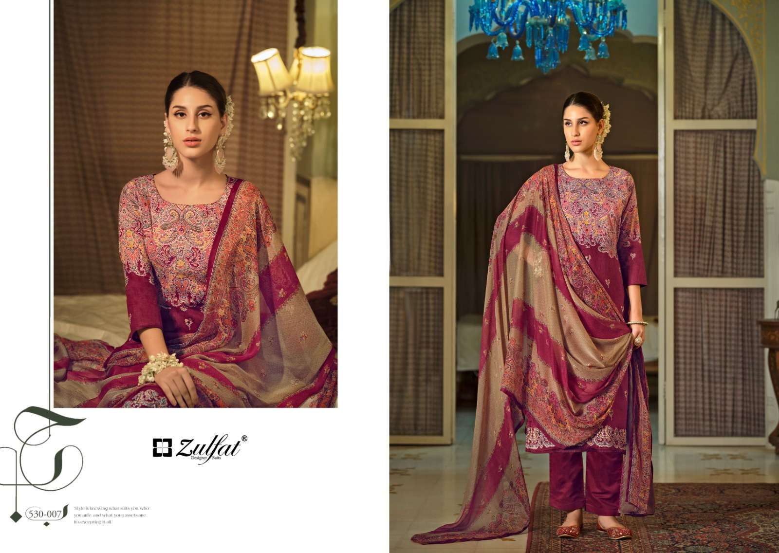 ZULFAT DESIGNER SUITS DILRUBA